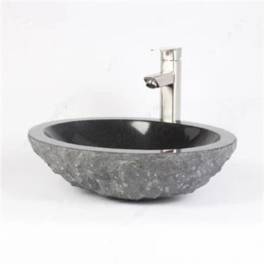 Sink tal-kamra tal-banju tal-granit iswed