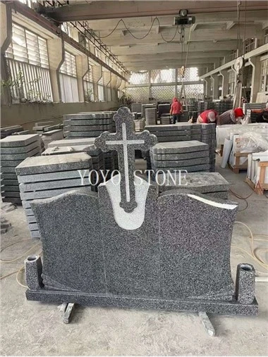 Grey Granit Headstone