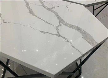 Countertops abjad tal-kwarz Calacatta