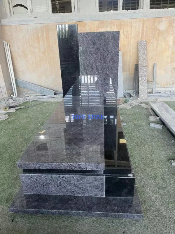 Baħama Blue Granit Tombstone