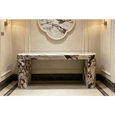 Calacatta Viola Irħam Console Table