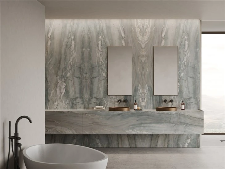 Cristallo Tiffany quartize wall
