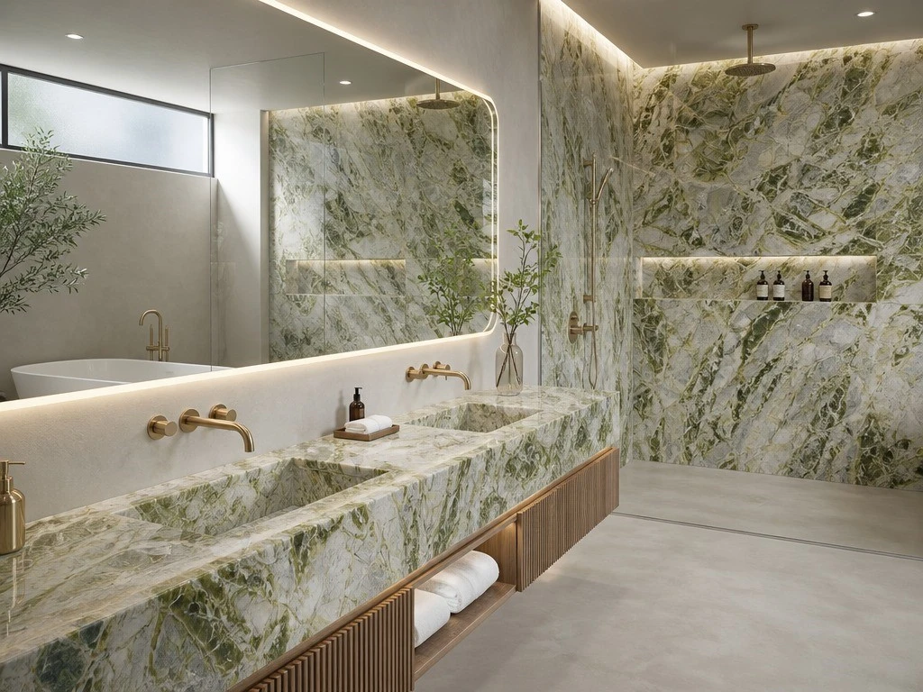 01irish-green-marble-kitchen-island-splashback 01irish-green-marble-kitchen-island-splashback